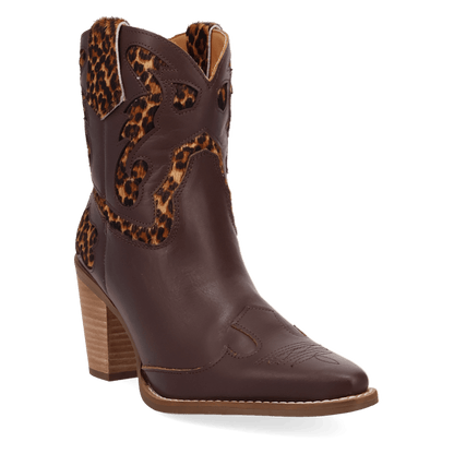RUN WILD LEATHER BOOTIE