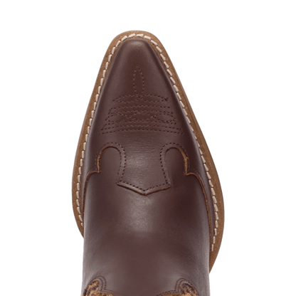 RUN WILD LEATHER BOOTIE