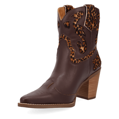 RUN WILD LEATHER BOOTIE