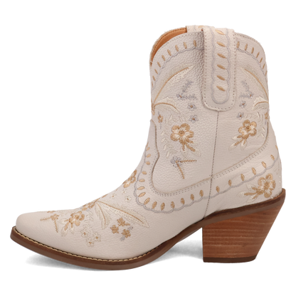 #PRIMROSE LEATHER BOOTIE