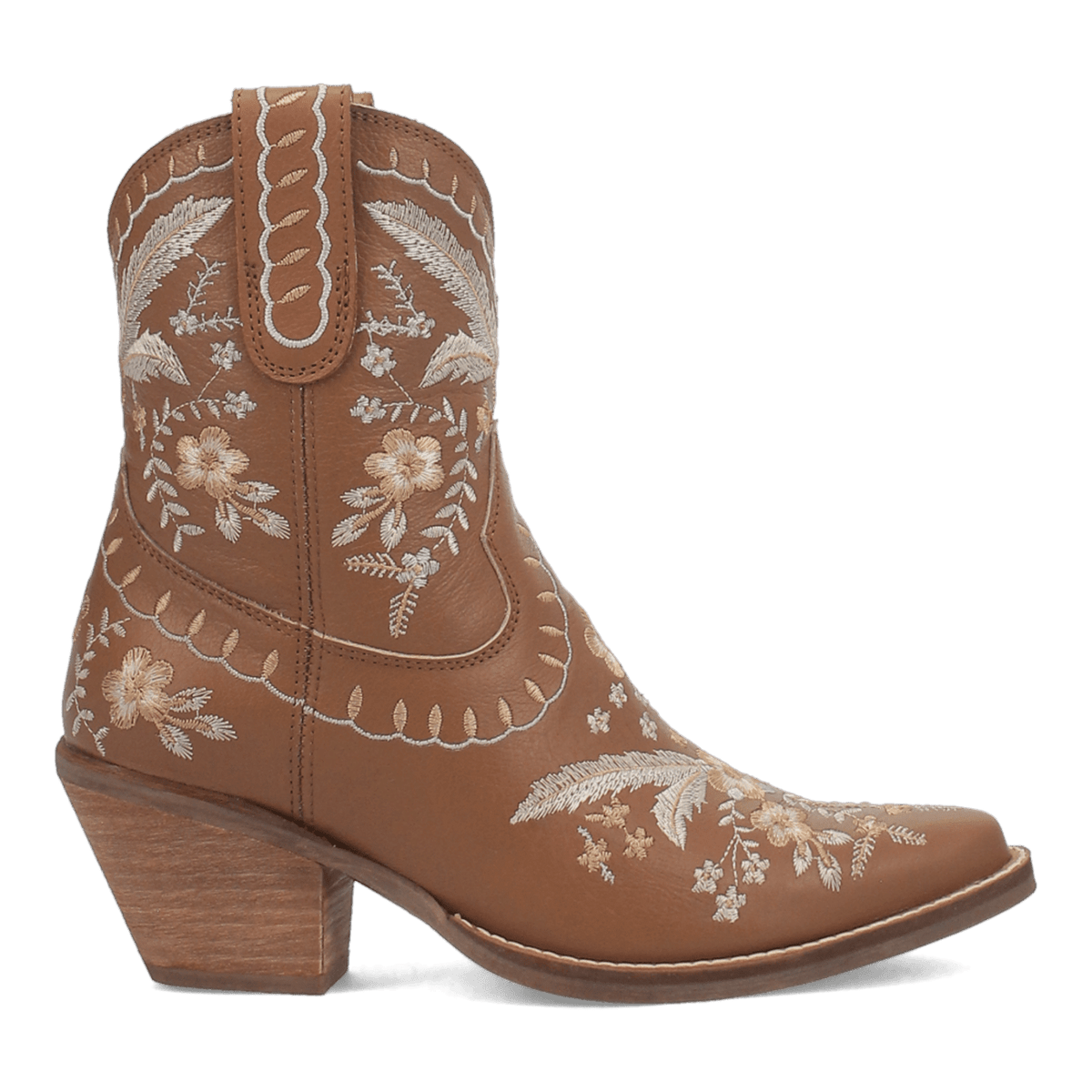 #PRIMROSE LEATHER BOOTIE