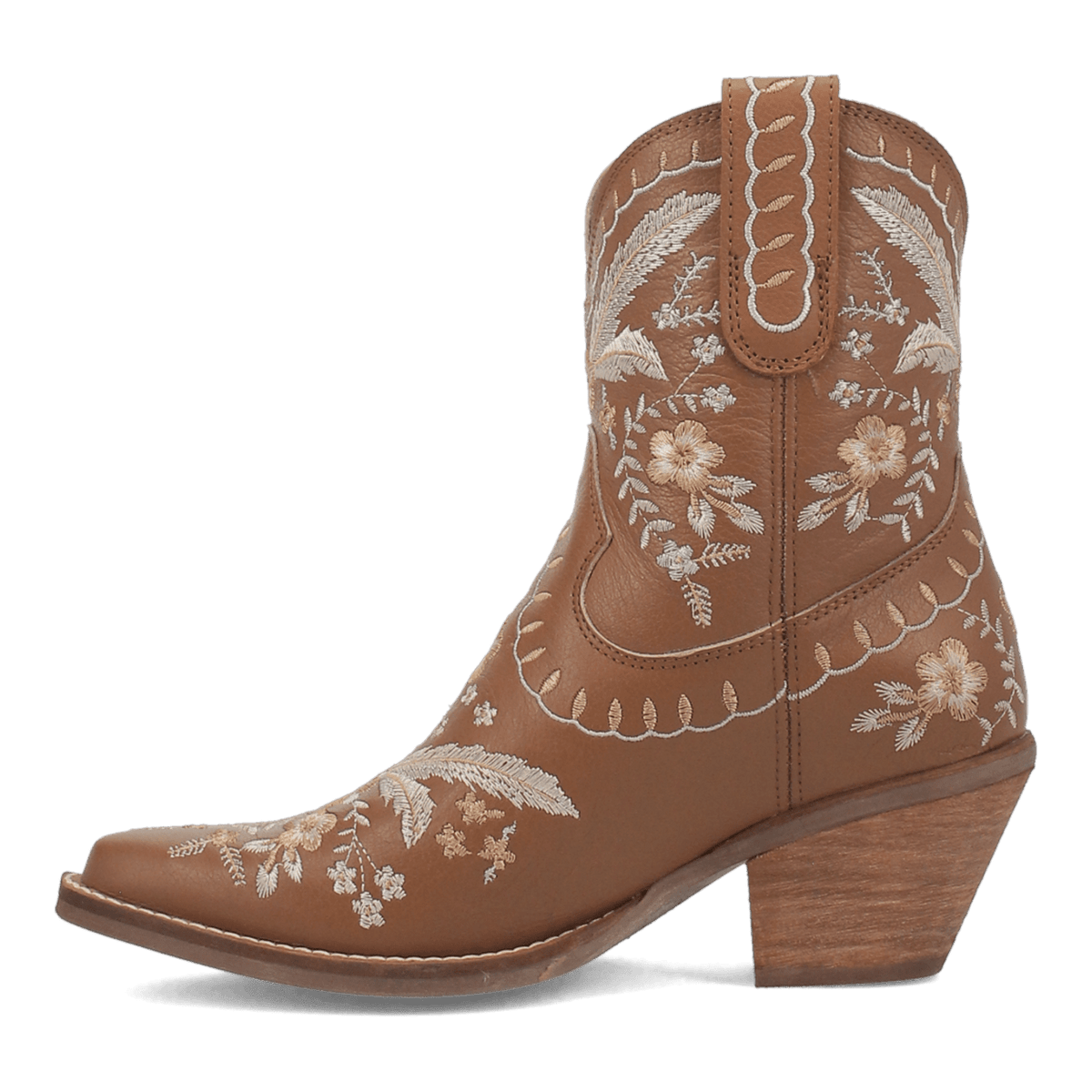 #PRIMROSE LEATHER BOOTIE