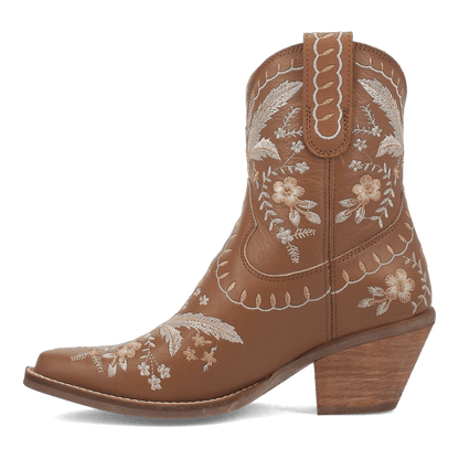 #PRIMROSE LEATHER BOOTIE