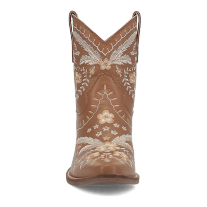 #PRIMROSE LEATHER BOOTIE
