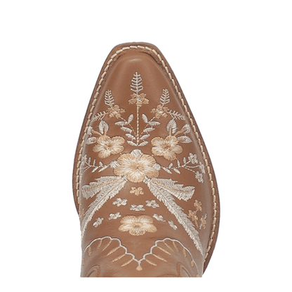 #PRIMROSE LEATHER BOOTIE