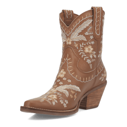 #PRIMROSE LEATHER BOOTIE
