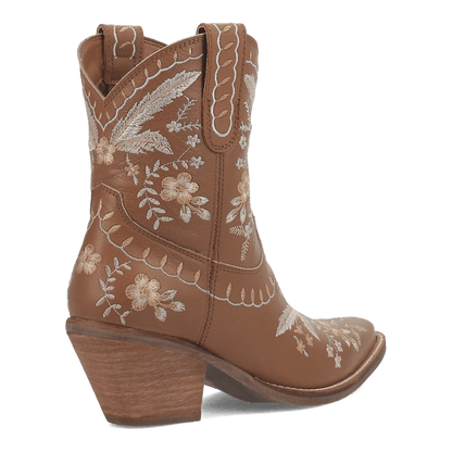 #PRIMROSE LEATHER BOOTIE