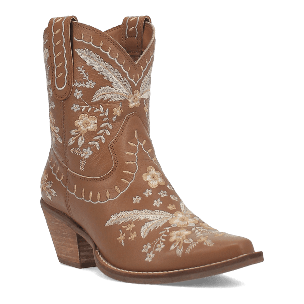 #PRIMROSE LEATHER BOOTIE