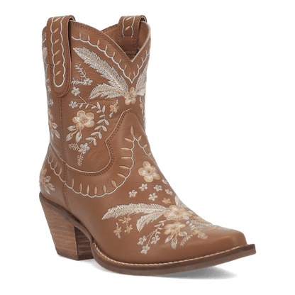 #PRIMROSE LEATHER BOOTIE