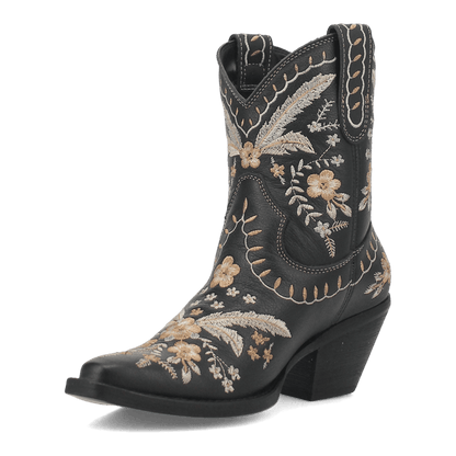 #PRIMROSE LEATHER BOOTIE