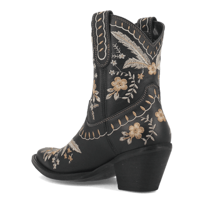 #PRIMROSE LEATHER BOOTIE
