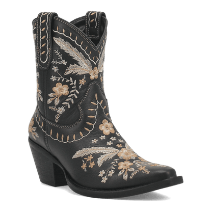 #PRIMROSE LEATHER BOOTIE