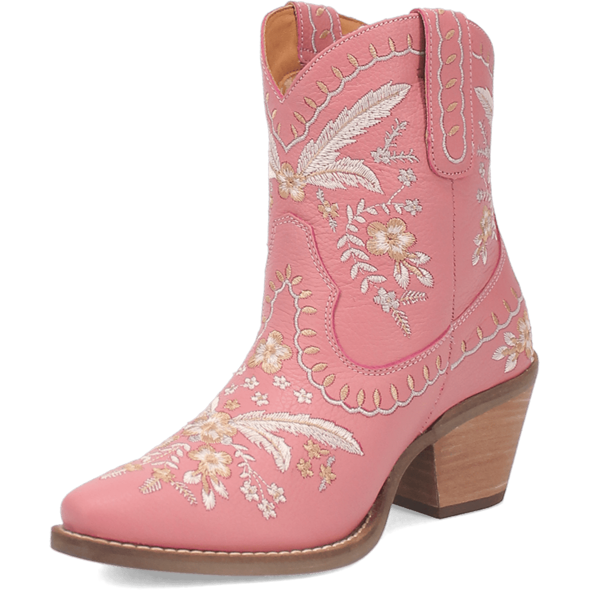 #PRIMROSE LEATHER BOOTIE