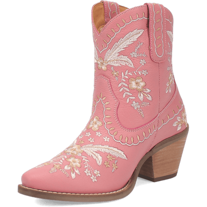 #PRIMROSE LEATHER BOOTIE