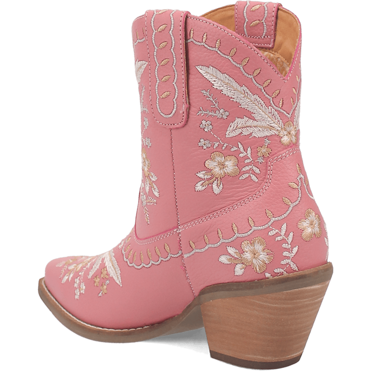 #PRIMROSE LEATHER BOOTIE