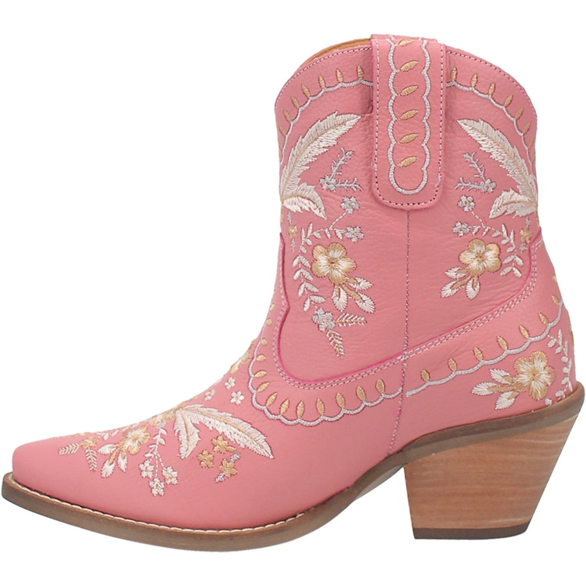 #PRIMROSE LEATHER BOOTIE