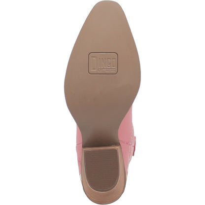 #PRIMROSE LEATHER BOOTIE