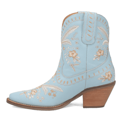 #PRIMROSE LEATHER BOOTIE