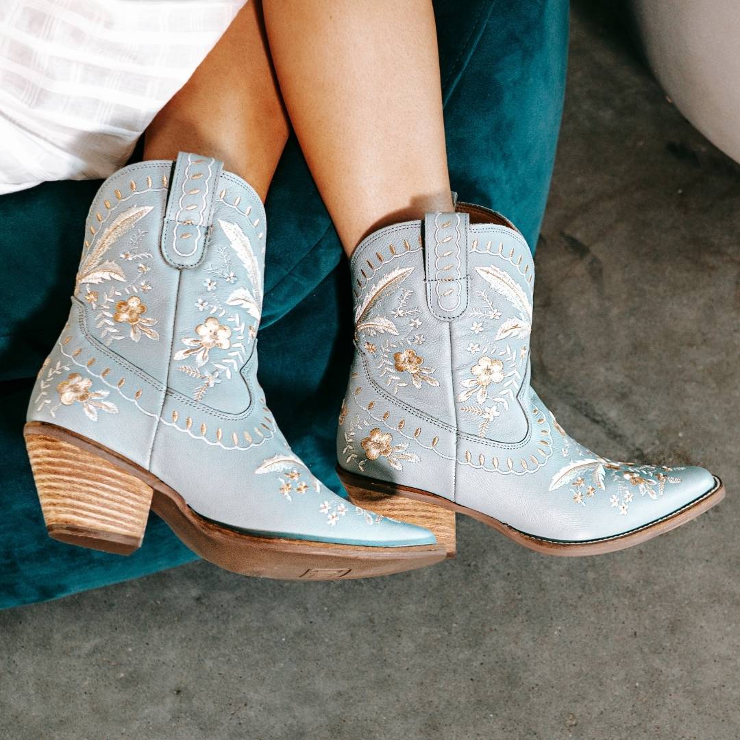 #PRIMROSE LEATHER BOOTIE
