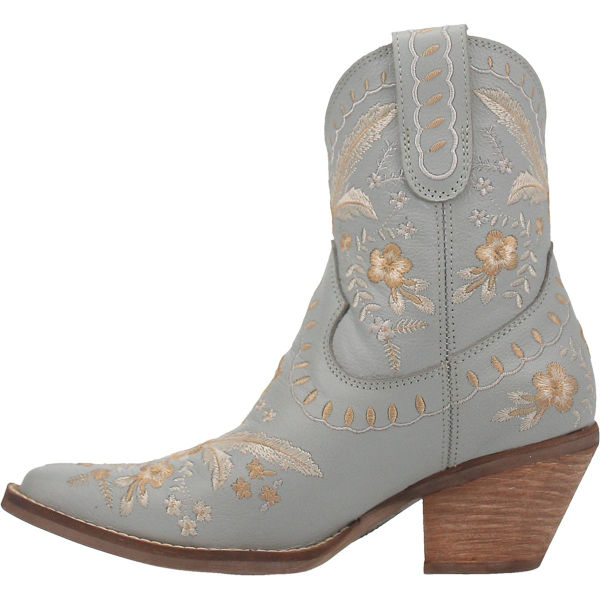 #PRIMROSE LEATHER BOOTIE