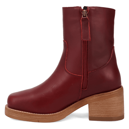 ROXY LEATHER BOOTIE