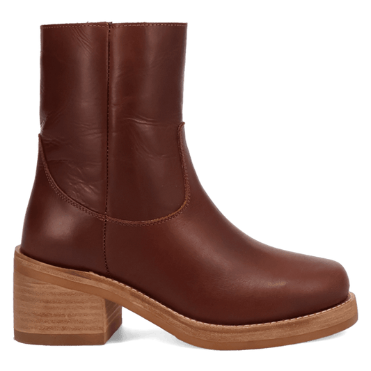 ROXY LEATHER BOOTIE