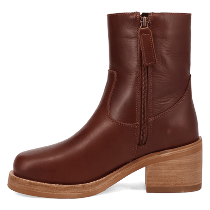 ROXY LEATHER BOOTIE