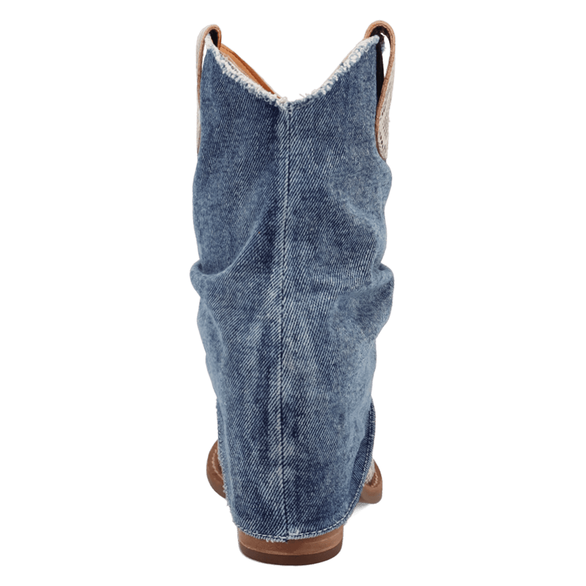 DENIM DREAM LEATHER BOOTIE