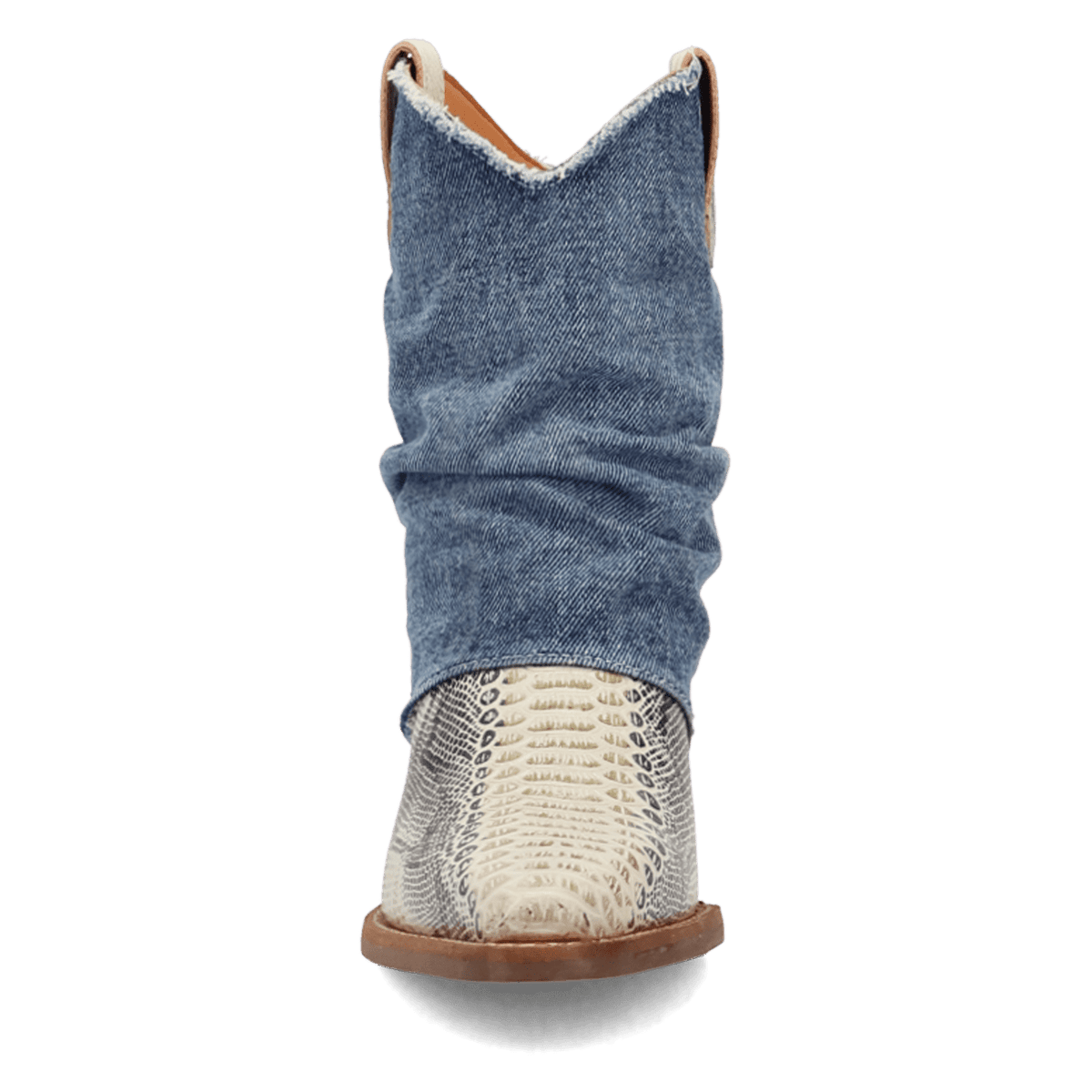 DENIM DREAM LEATHER BOOTIE