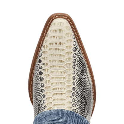 DENIM DREAM LEATHER BOOTIE