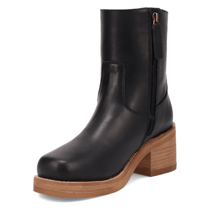 ROXY LEATHER BOOTIE