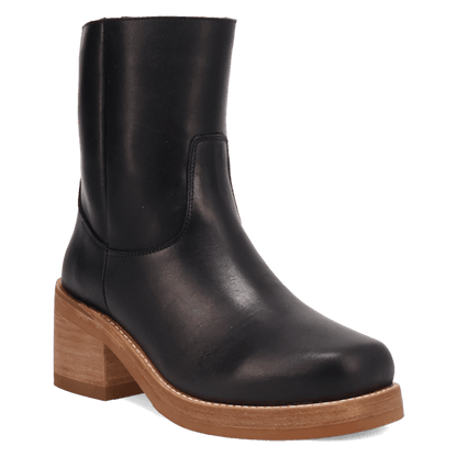 ROXY LEATHER BOOTIE