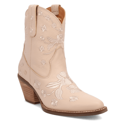 SWEETHEART LEATHER BOOTIE