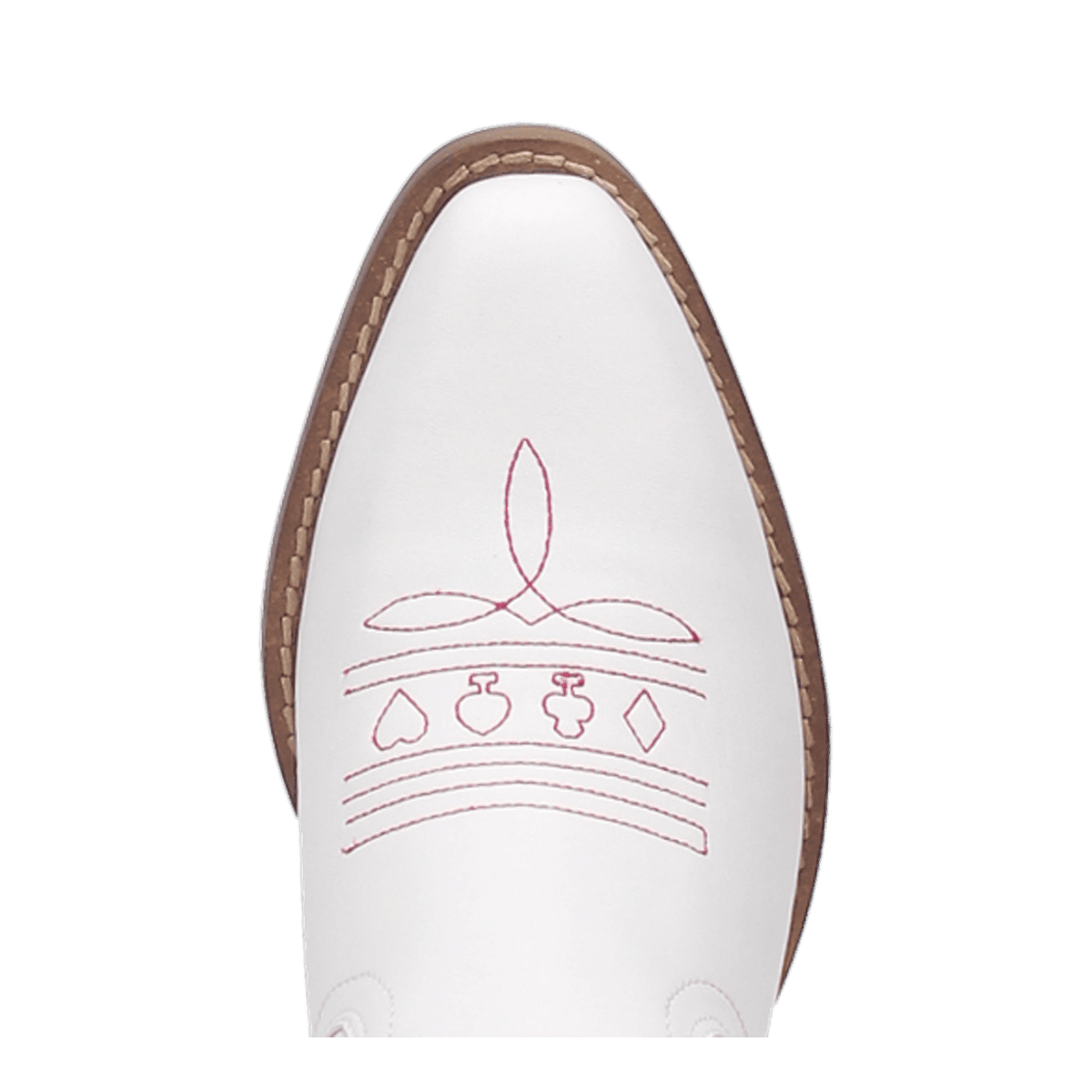 QUEEN A HEARTS LEATHER BOOT