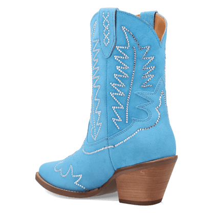 TINY PONY SUEDE LEATHER BOOTIE