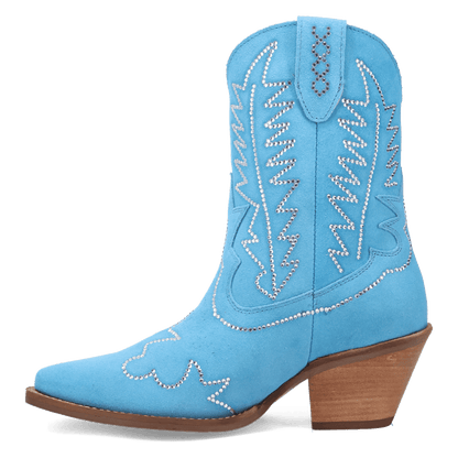 TINY PONY SUEDE LEATHER BOOTIE