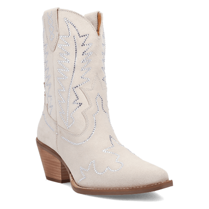TINY PONY SUEDE LEATHER BOOTIE