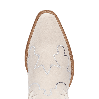 TINY PONY SUEDE LEATHER BOOTIE