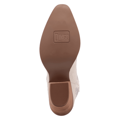 TINY PONY SUEDE LEATHER BOOTIE