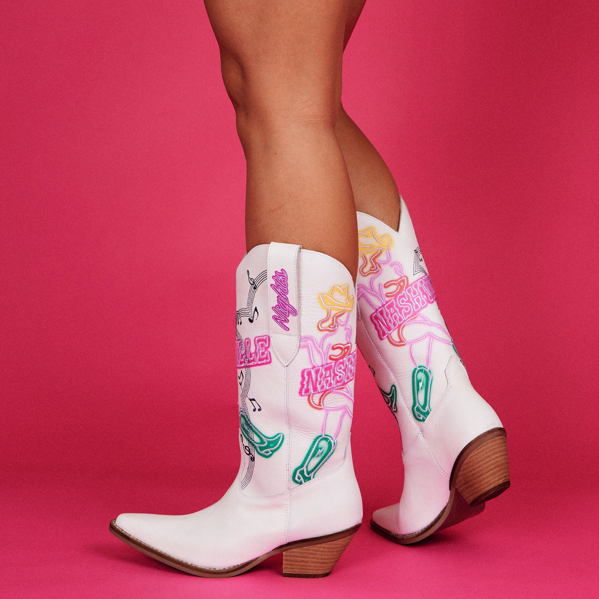 NASHVILLE NIGHTS LEATHER BOOT