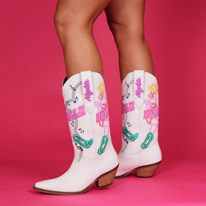 NASHVILLE NIGHTS LEATHER BOOT