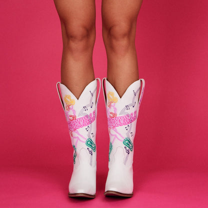 NASHVILLE NIGHTS LEATHER BOOT