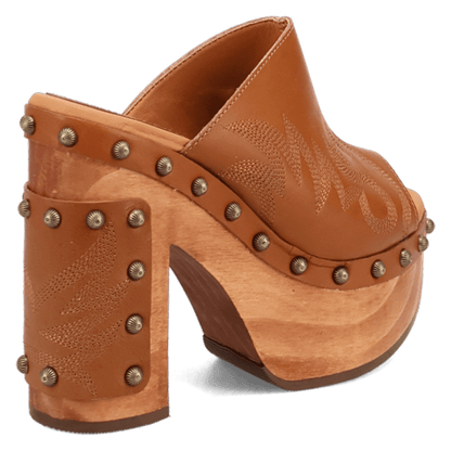 FREE SPIRIT WOODEN SANDAL