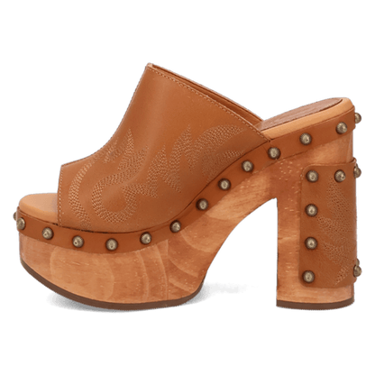 FREE SPIRIT WOODEN SANDAL