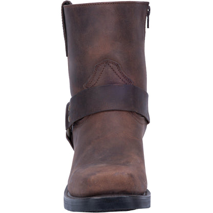 REV UP LEATHER HARNESS BOOT