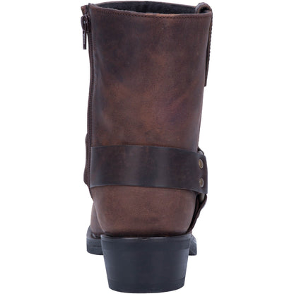 REV UP LEATHER HARNESS BOOT