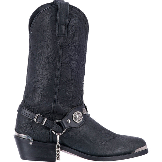 SUITER LEATHER HARNESS BOOT