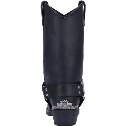 CHOPPER LEATHER HARNESS BOOT