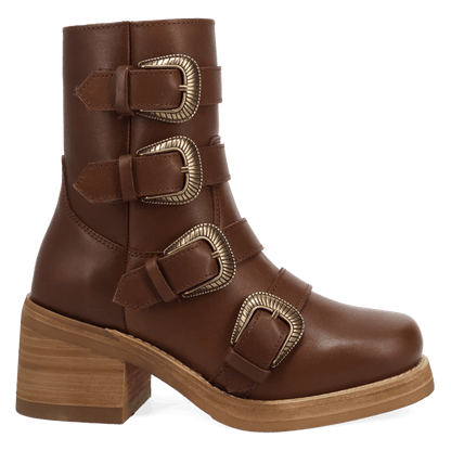 TOPANGA LEATHER BOOTIE