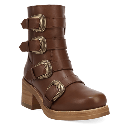TOPANGA LEATHER BOOTIE